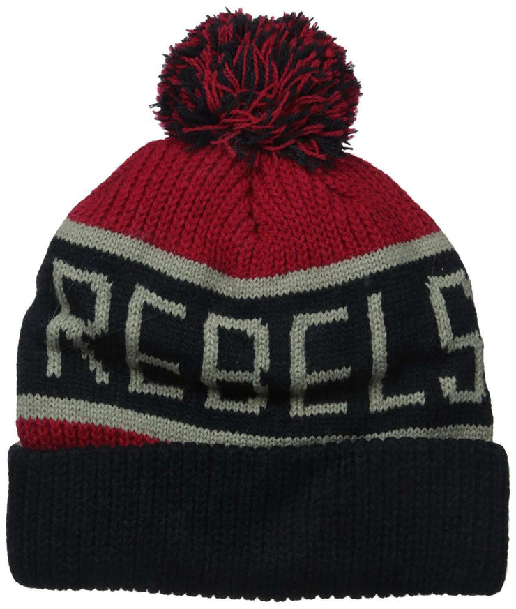 NCAA Mississippi Old Miss Rebels Calgary Cuff Knit Hat, One Size, Red/Black