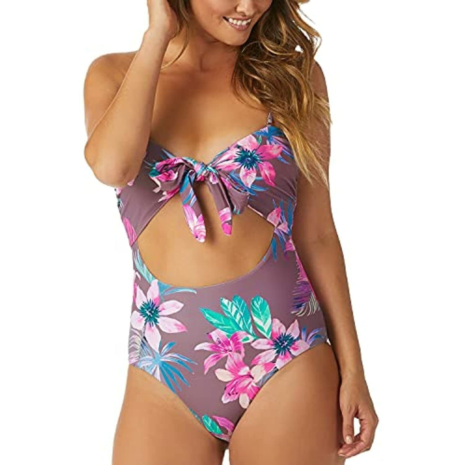 Raisins Womens Puerto Vallarta One-Piece Swimsuit, Size Small