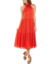 Trina Turk Immeasurable Halterneck Midi Dress, Size Small