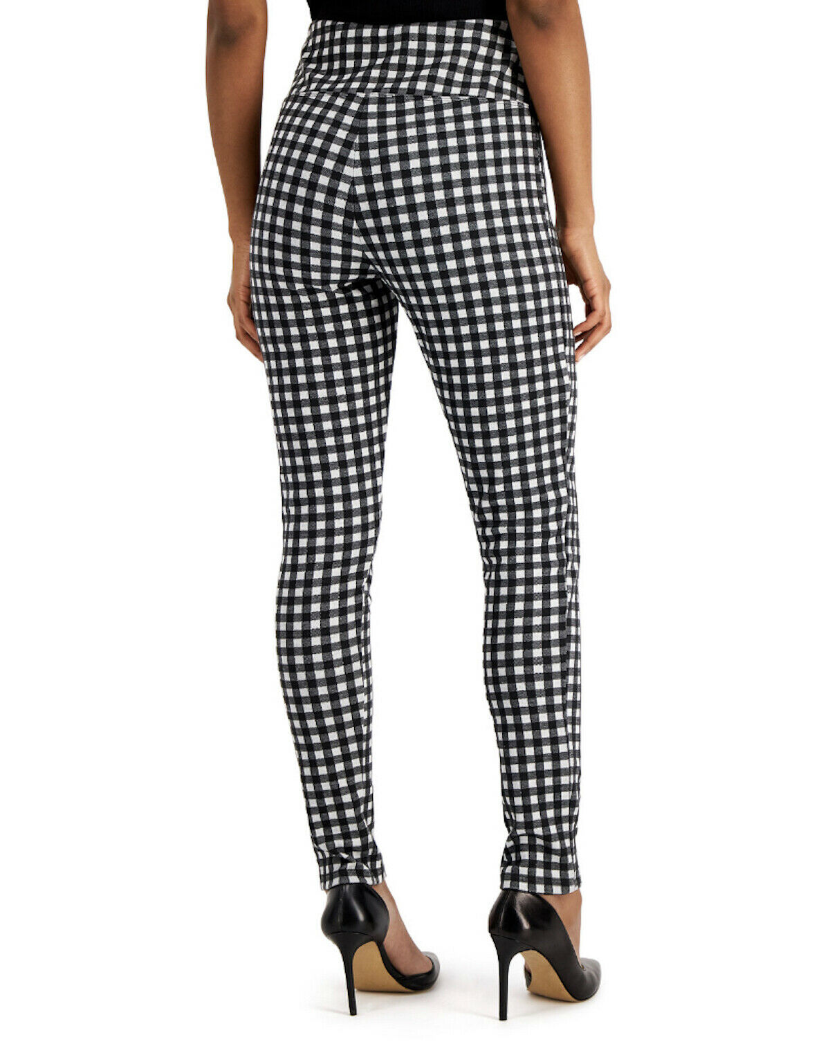 Inc International Concepts Gingham High Rise Leggings