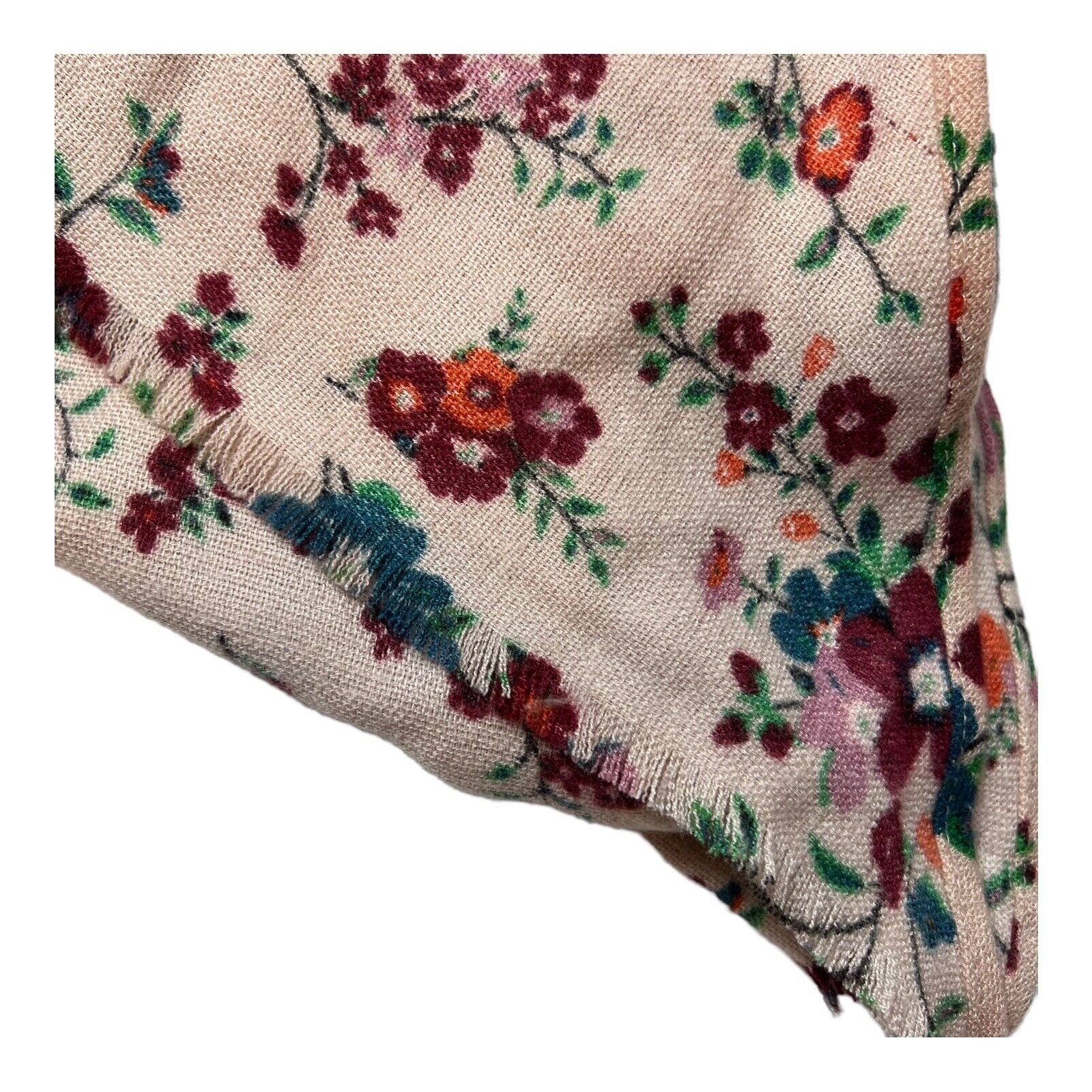 Inc International Concepts Floral-Print Triangle Scarf