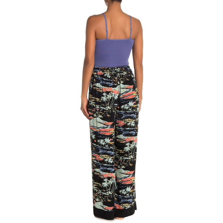 Free People Take It Easy Lounge Pants in Twilight Combo, Size Small