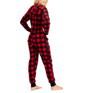 Family Pajamas Matching Womens 1-PC. Red Check Printed Family Pajamas