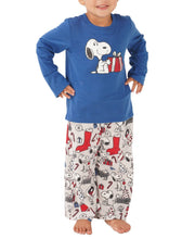 Munki Munki Kids Matching Snoopy Holiday Family Pajama Set, Various Sizes