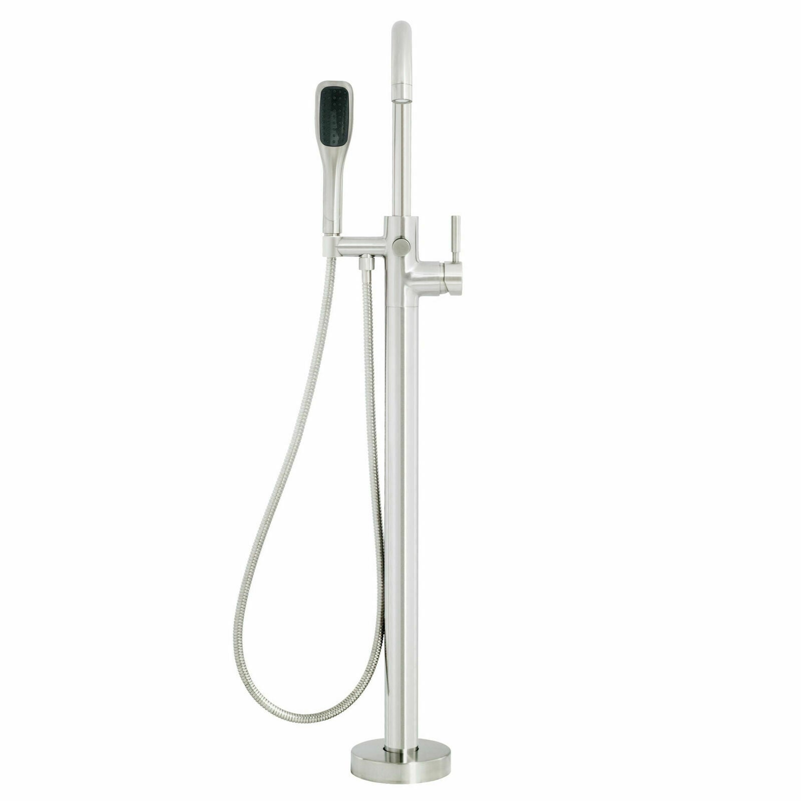 Miseno MTF194 Floor Mounted Tub Filler with 1.8 GPM Hand Shower Integrated Valve