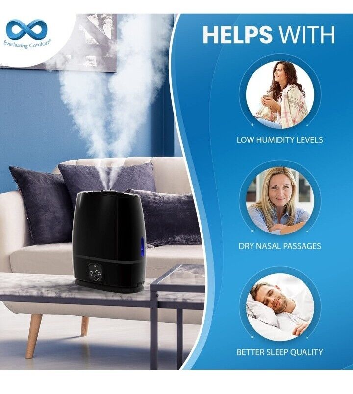 Everlasting Comfort Humidifiers Bedroom 6L Humidifier Essential Oil Pop