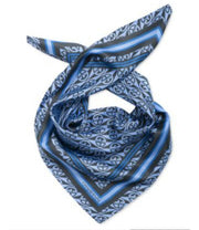 Giani Bernini Logo Diamond Printed Bandana Scarf, Blue, Os