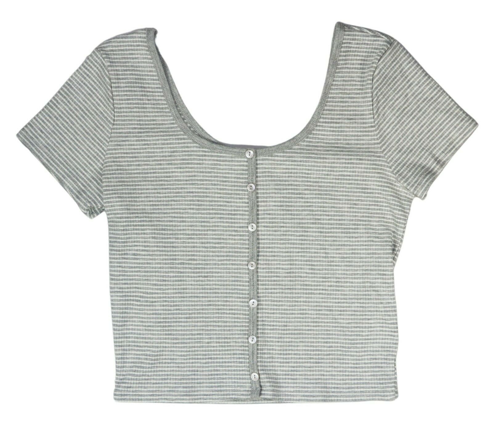 Hippie Rose Juniors Striped Crop Top