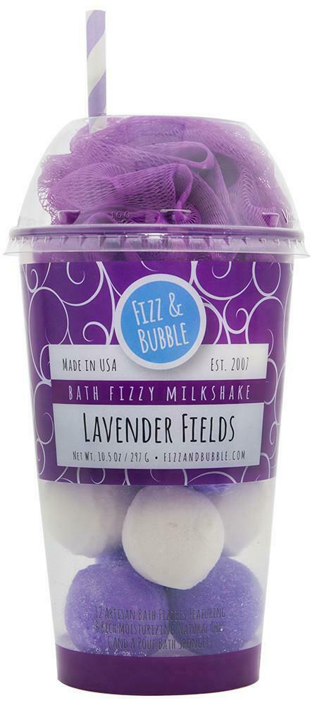 Fizz & Bubble Fields Bath Fizzy Milkshake Bomb Lot of 3