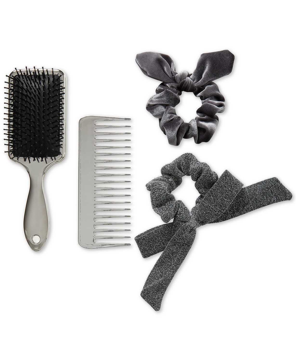 Macy?s Beauty Collection 4-Pc. Shiny Hair, Don?t Care Set, Grey