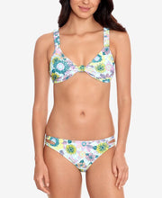 Salt + Cove Scrunchie-Strap Bikini Swim Top