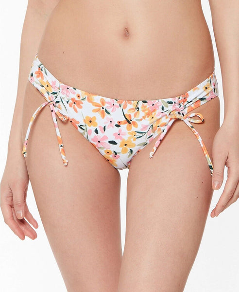 Jessica Simpson Summer Dreaming Ruched Hipster Bikini Bottoms