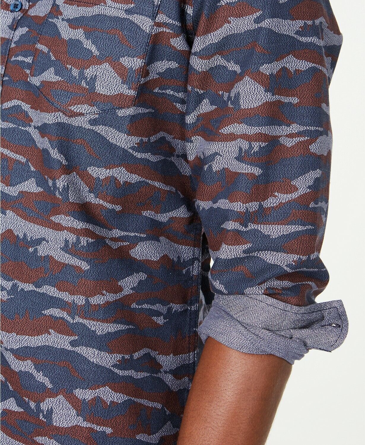 American Rag Mens Camo Grindle Shirt