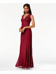 Morgan & Company Womens Sleeveless Full-Length Formal Dress, Size 7/8