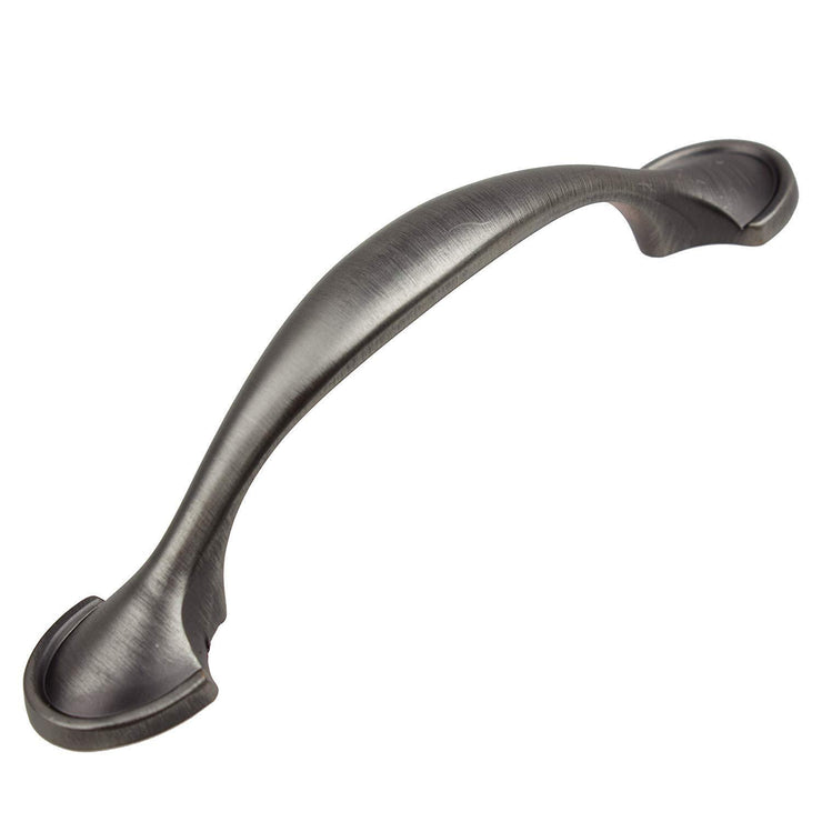 GlideRite  Hardware Type Hooks CC Arch Cabinet Pull, 3in Satin Pewter Lot of 19