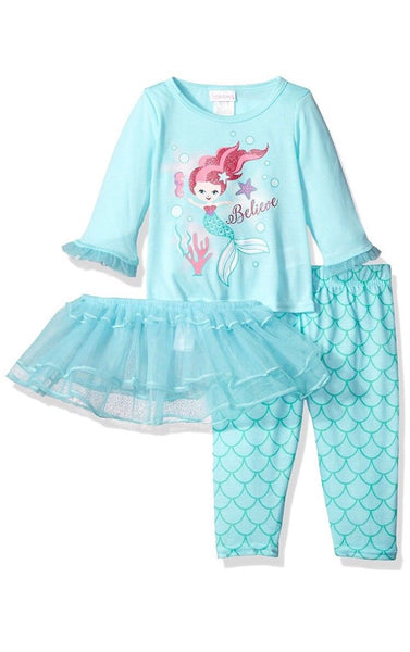 Youngland Baby Girls 3 Pc Tutu Set, Size 12 Months