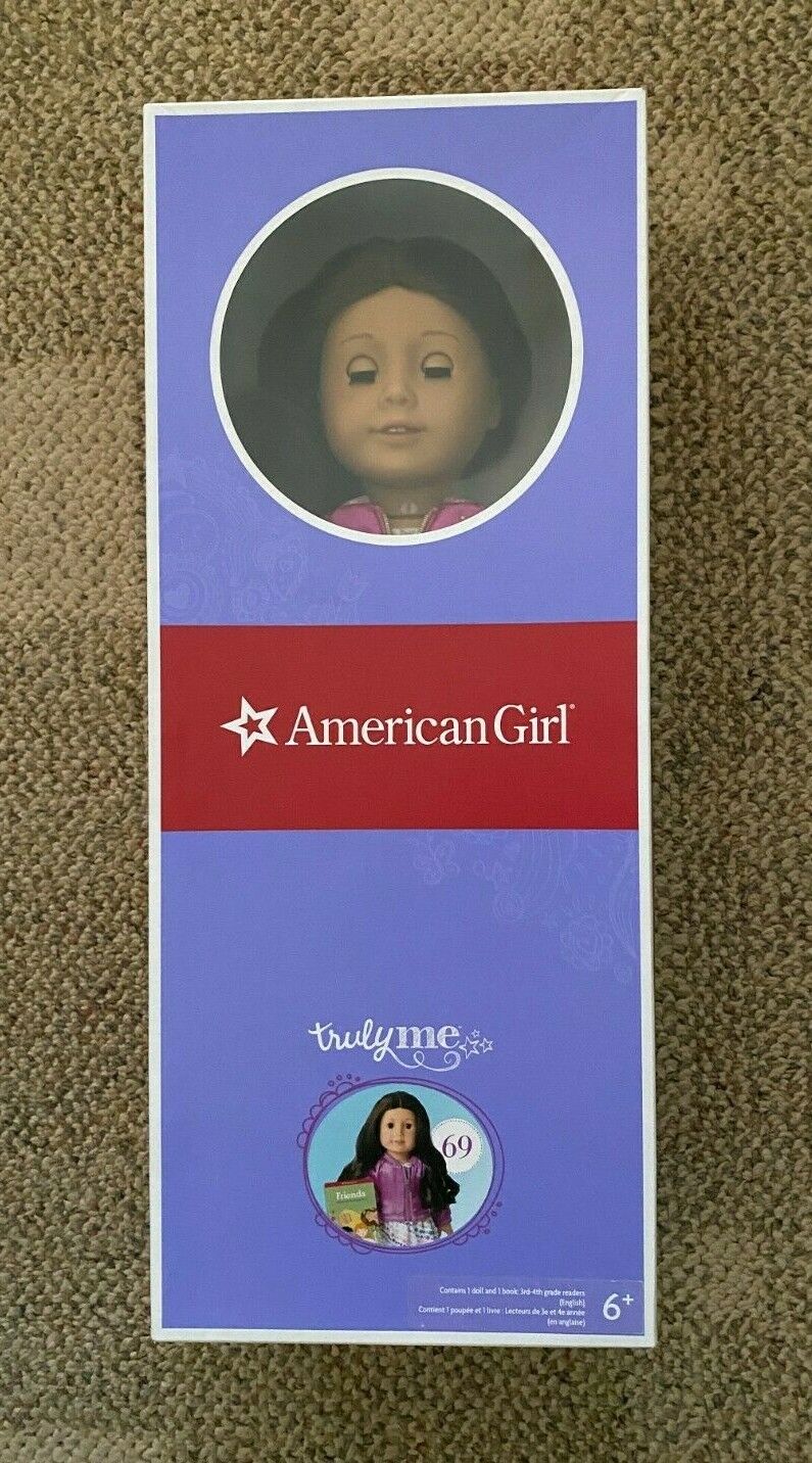 American Girl 18 Truly Me -69 Doll Lt Medium Skin Brown Hair Brown Eyes