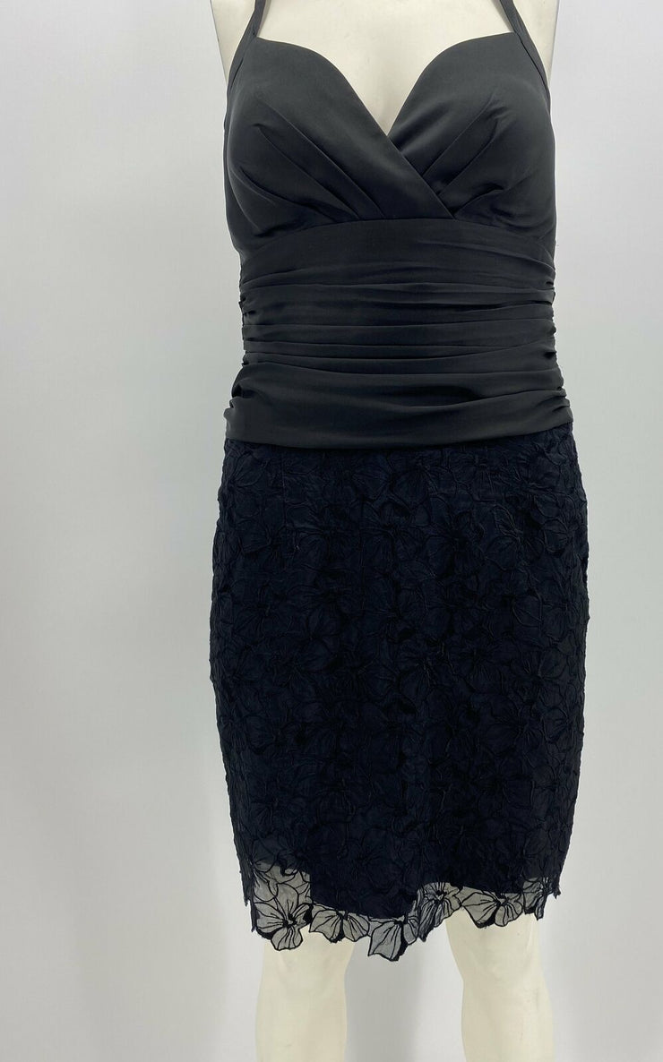 Jessica Simpson Tuxedo Dress, Size 6/Black