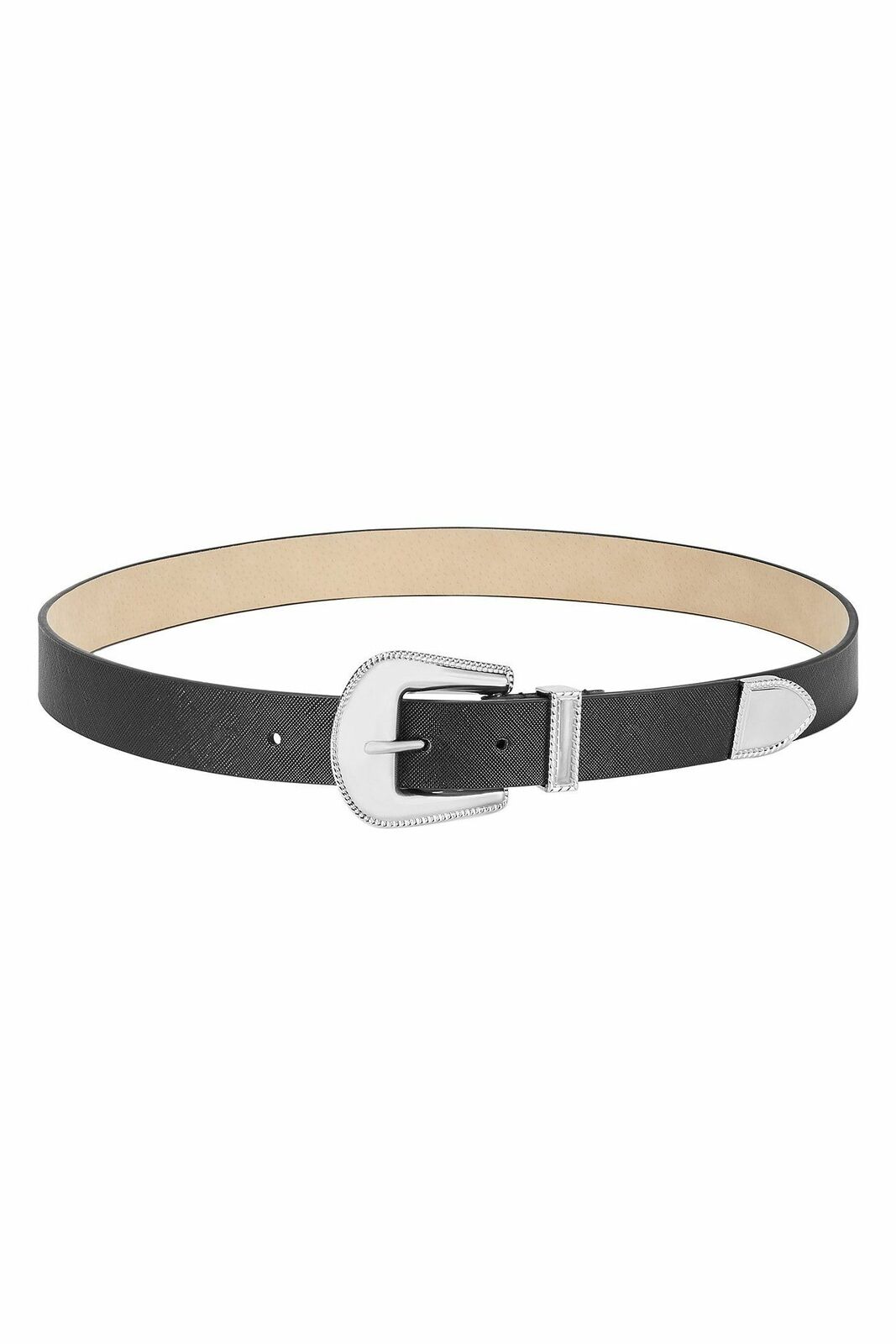 Steve Madden Women's Western-Buckle Belt