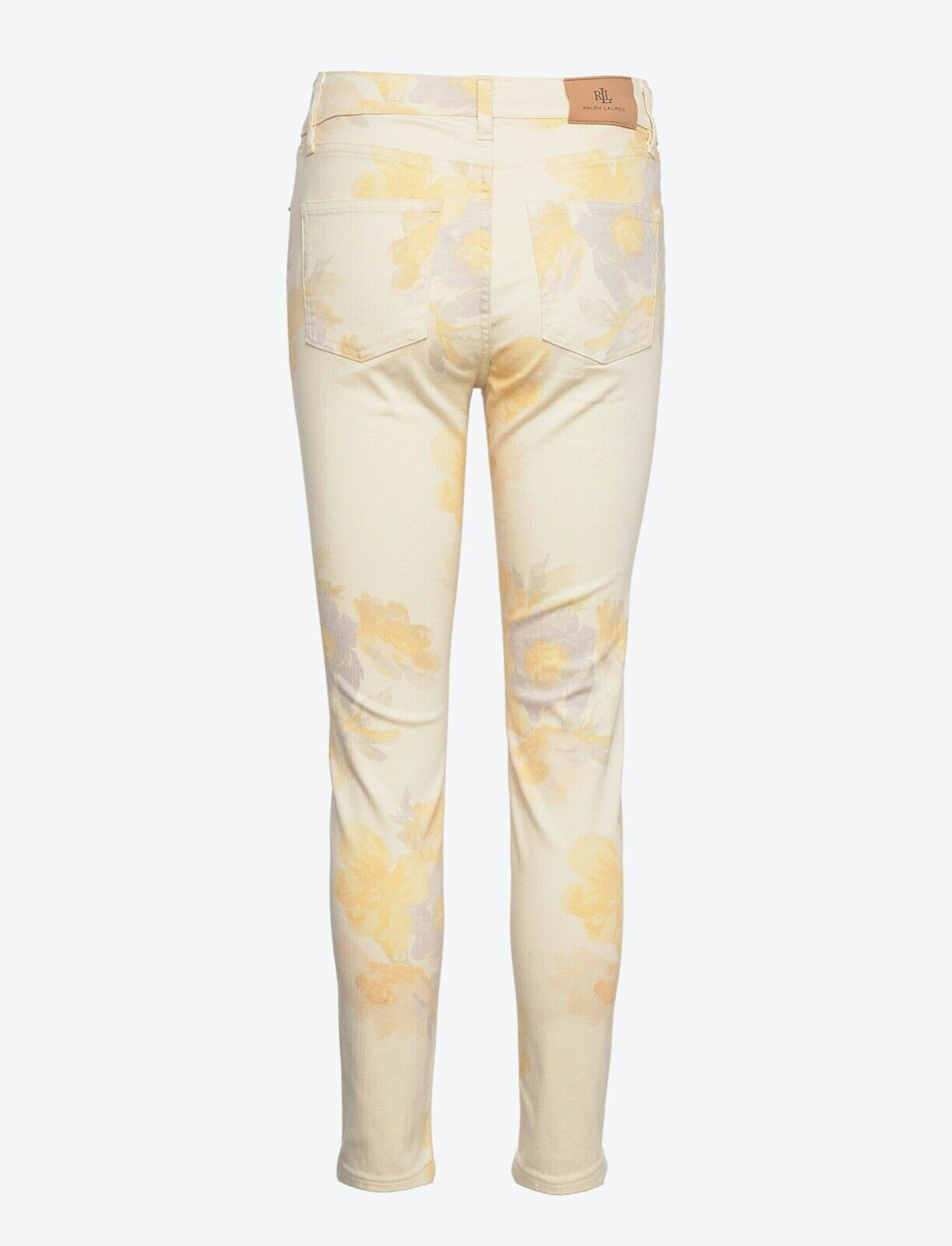 Lauren Ralph Lauren Floral High-Rise Skinny Ankle Jeans – Blush Multi