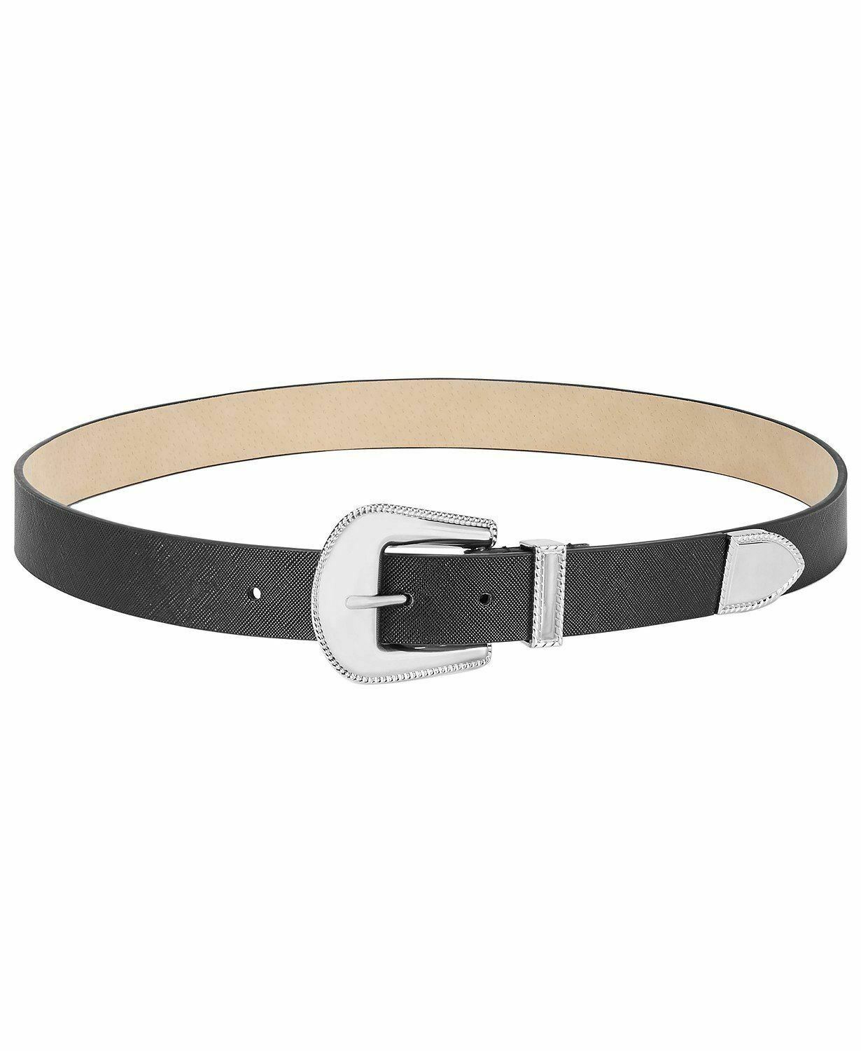 Steve Madden Women's Western-Buckle Belt