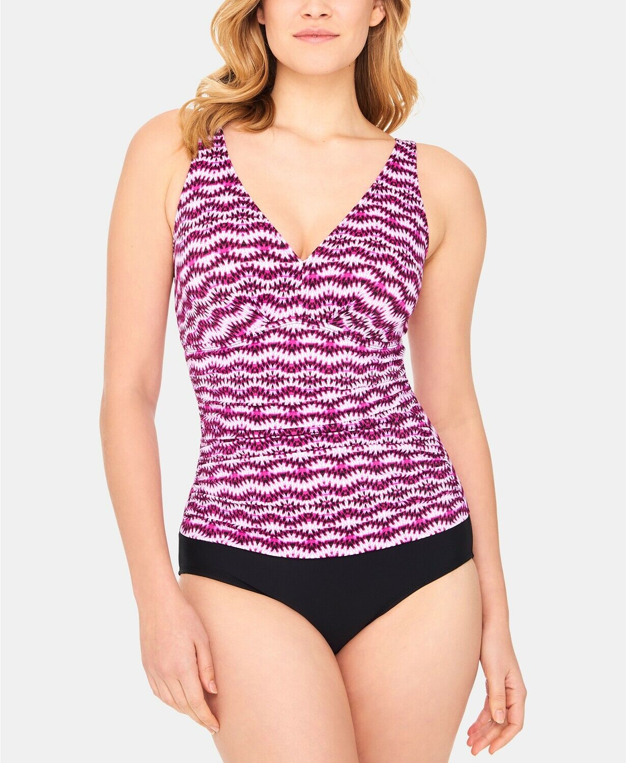 Swim Solutions Spring Play One-Piece Swimsuit , Size 10