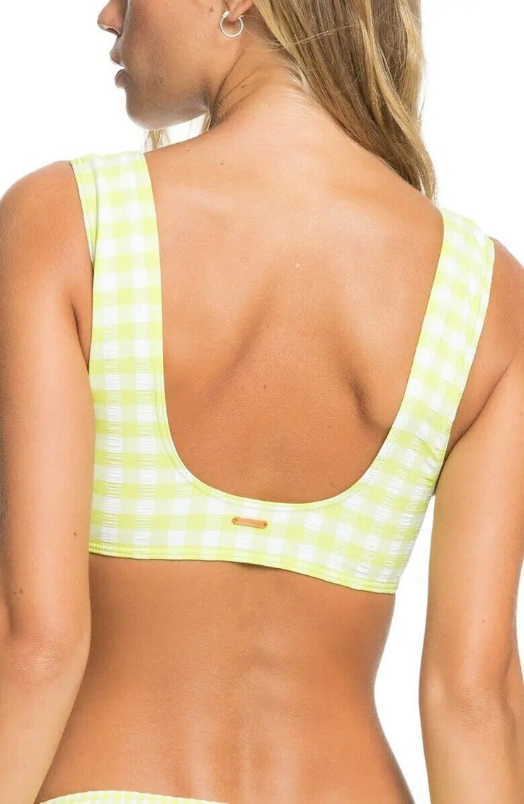 Roxy Printed Beautiful Sun Bralette Bikini Top