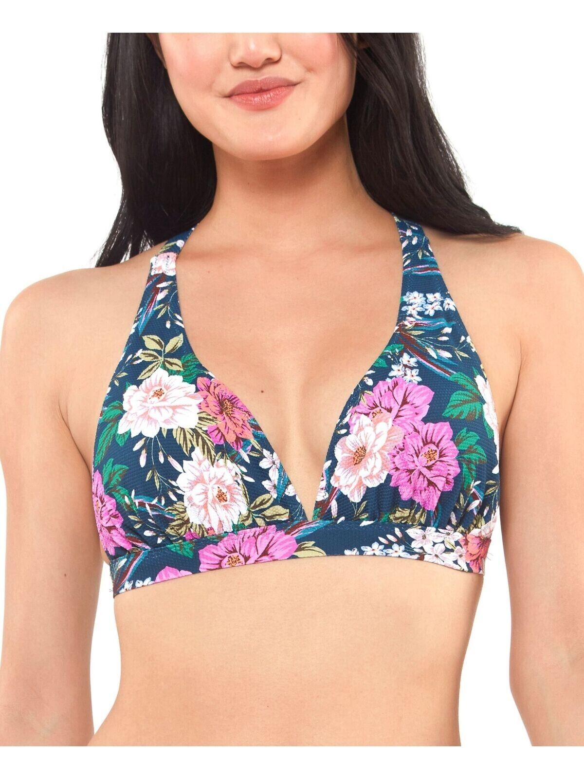 Jessica Simpson Gardenia Paradise Bikini Top