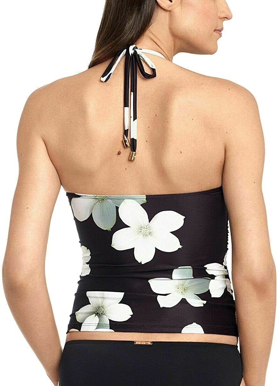 Lauren Ralph Lauren Villa Floral Halter Tankini Top, Size 16