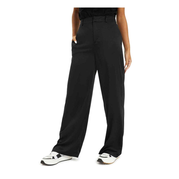 Danielle Bernstein Satin Pants-Black/Size 18W