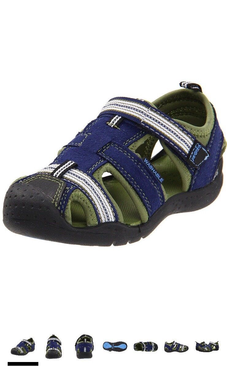 Pediped Flex Sahara Sandal, Blue 5 M US Toddler