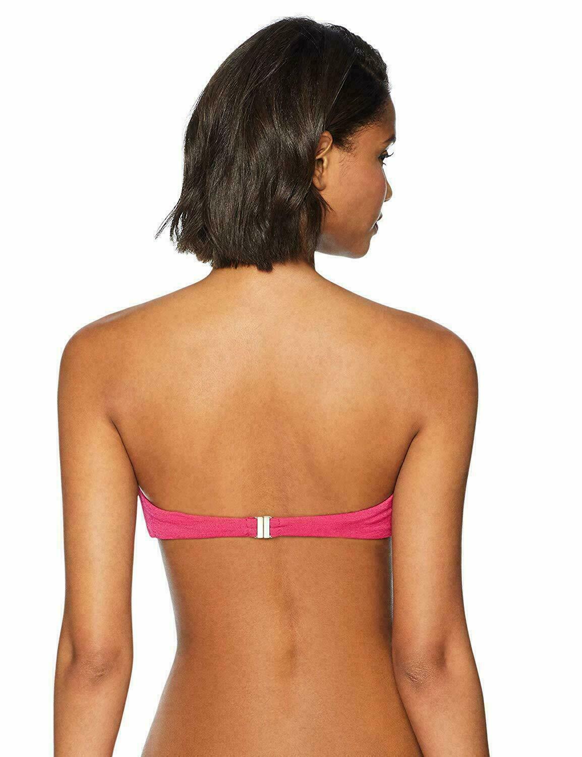 Minkpink Lola Tie-Front Bandeau Bikini Top