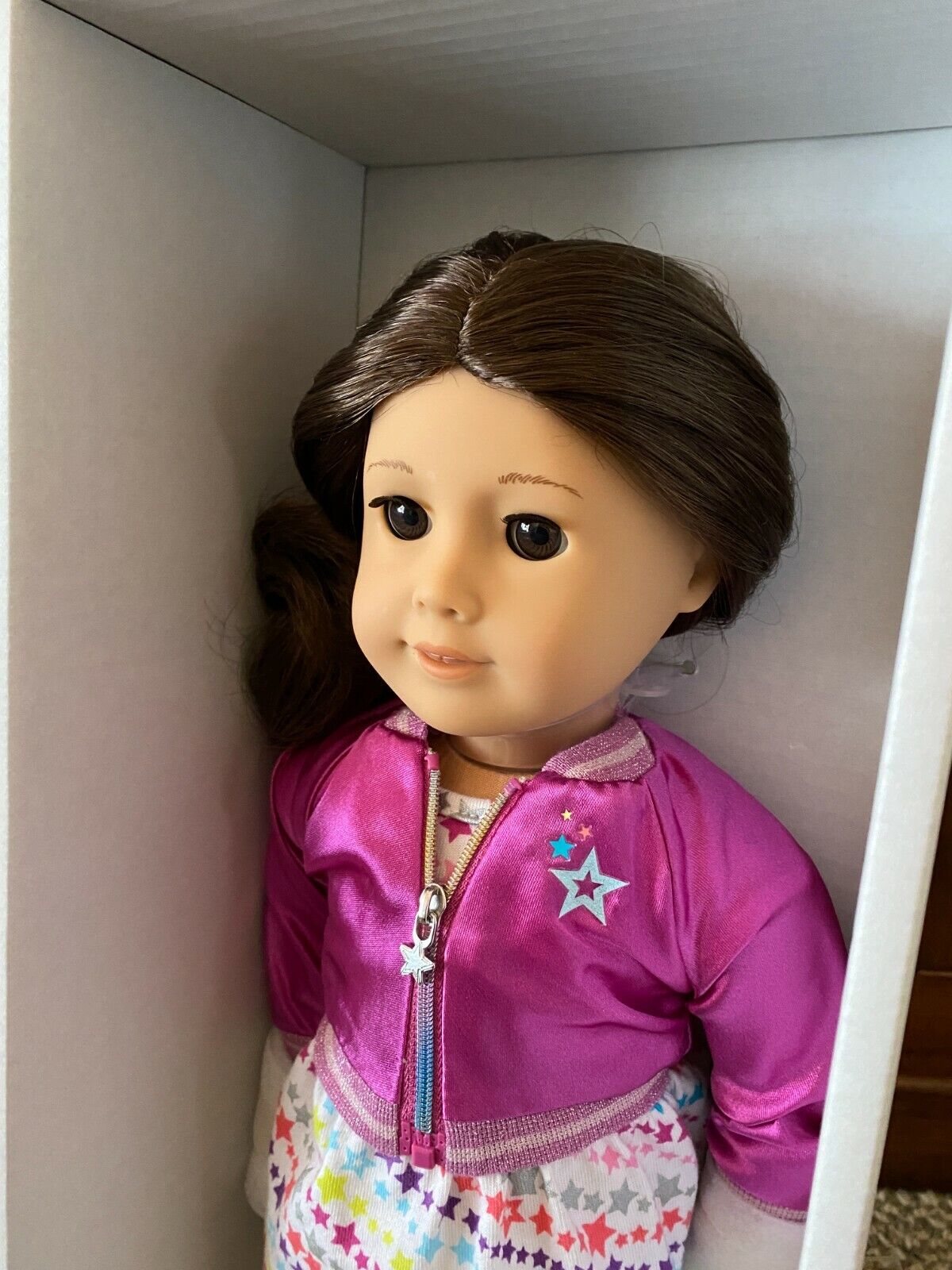American Girl 18 Truly Me -69 Doll Lt Medium Skin Brown Hair Brown Eyes