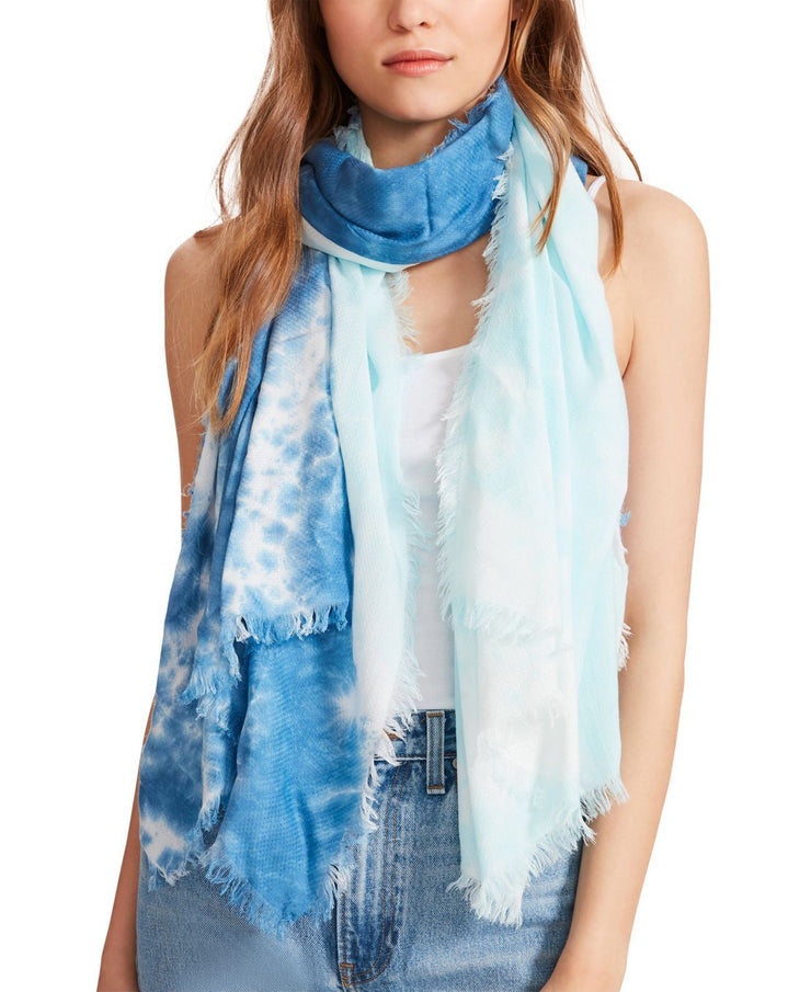 Steve Madden Two-Tone Tie-Dyed Scarf, Various Colors