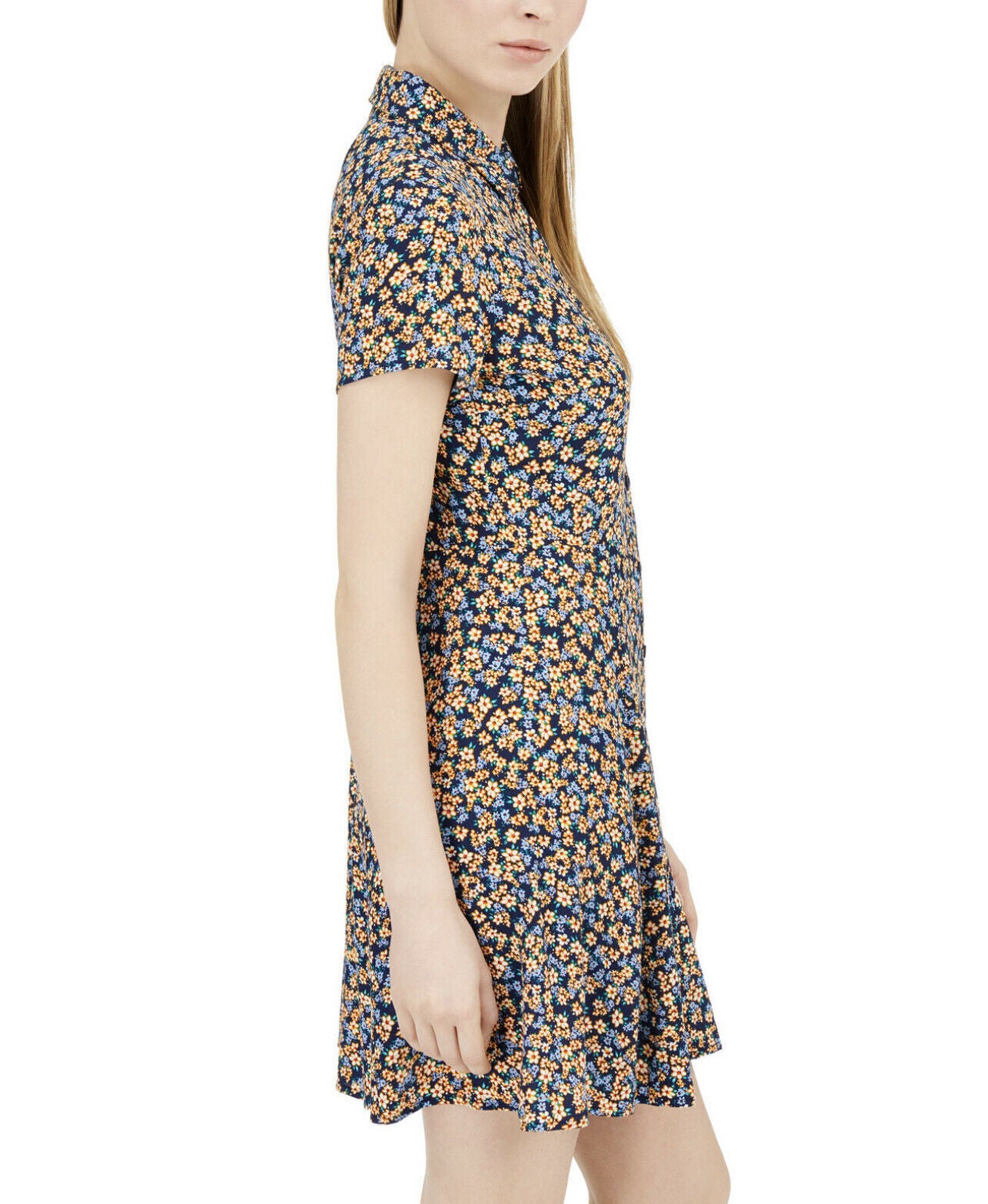 Calvin Klein Jeans Floral-Print Shirtdress