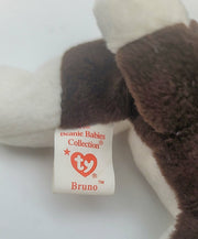 Ty Beanie Babies Bruno the Dog, With 10 Errors