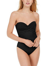 Kate Spade New York 271373 Womens Underwire Bandeau One-Piece Swimsuit Size M