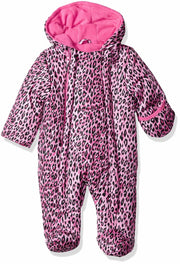 Wippette Baby Girls Cheetah Pram 6-9M Pink