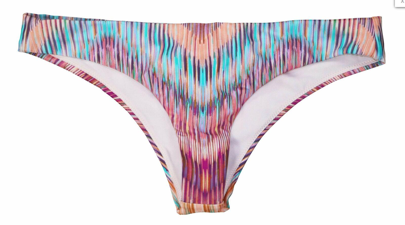 Raisins Juniors Printed Cheeky Bikini Bottoms,Size Medium