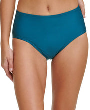 DKNY Teal Classic High Waist Bikini Swim Bottom, Us XL