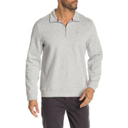 Calvin Klein Mens Classic Quarter Zip Sweater, History HTHR , XXL