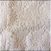 Ann Taylor Scalloped Lace Dress Winter White, Size 8