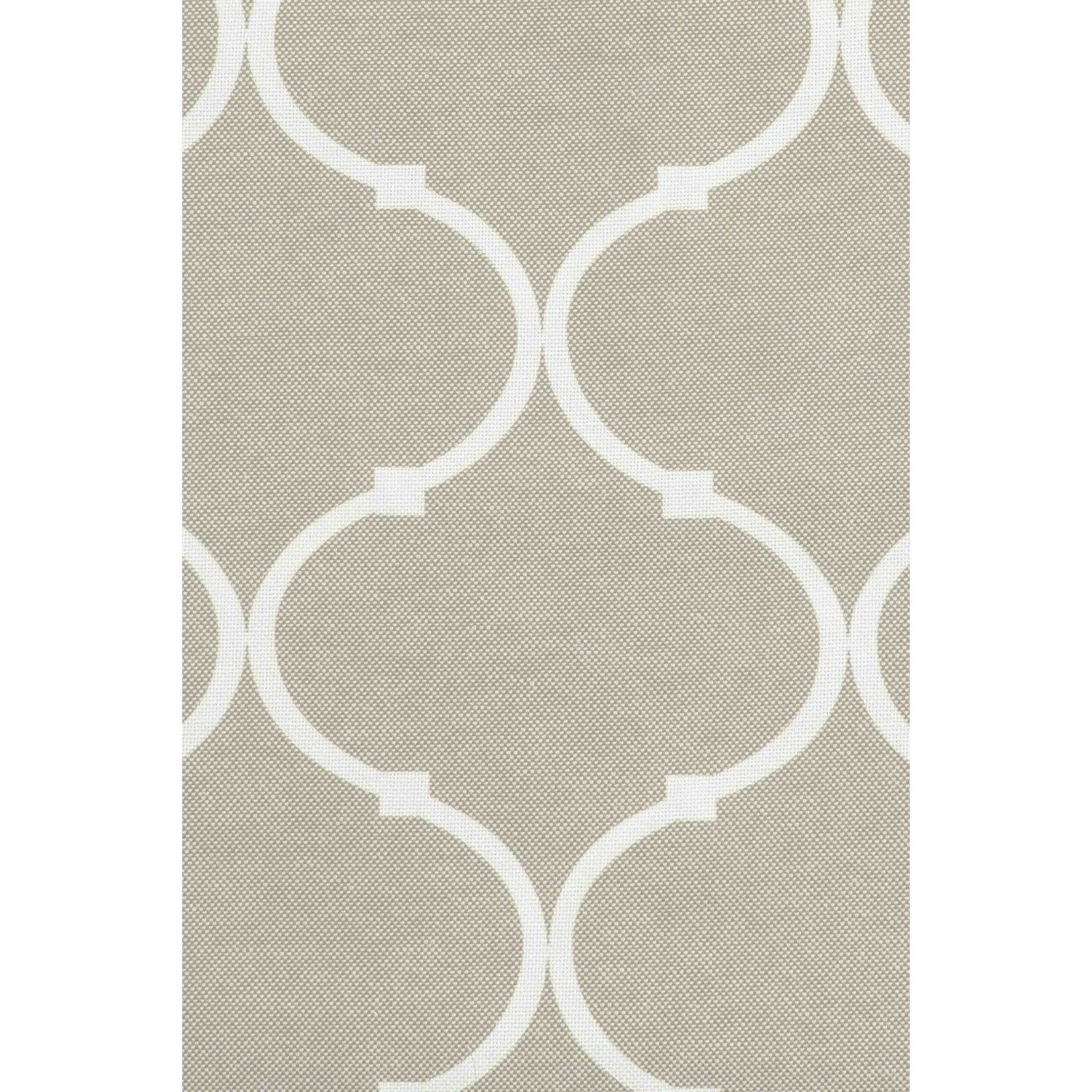 contemporary moroccan trellis grommet two panel blackout window curtain