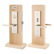 Emtek Singlepoint Entry Set with Mormont Mortise and Poseidon Lever