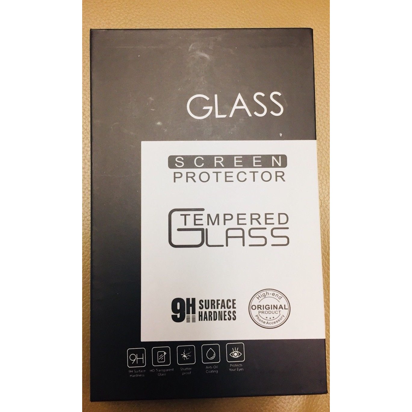 3 Pack EQI585 9H Hardness HD Ultra-thin Tempered Glass Screen Protector, Iphone