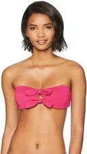 Minkpink Lola Tie-Front Bandeau Bikini Top