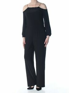 NY Collection Womens Plus Blouson Chain Jumpsuit, Various Sizes & Colors