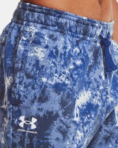 Under Armour Rival Fleece Cloud Jogger Pant – Men’s – Tech Blue / White, Size M