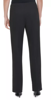 Calvin Klein Wide-Leg Button-Front Pants, Size 14