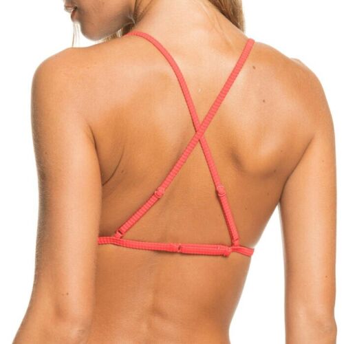 Roxy Mind of Freedom Triangle Bikini Swim Top, Size Large